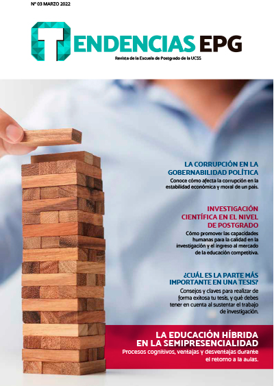 TENDENCIAS EPG - Revista de la Escuela de Postgrado de la UCSS - 3ra Edición